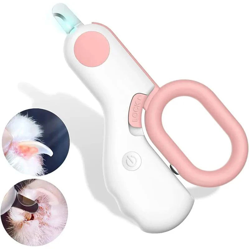 Pet Nail Clipper Cutter with Led Light for Cat and Dog