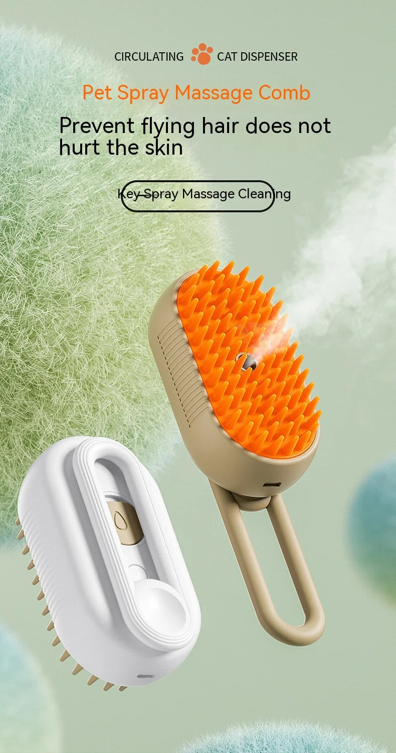 Pet Electric Spray Hair Removal Comb