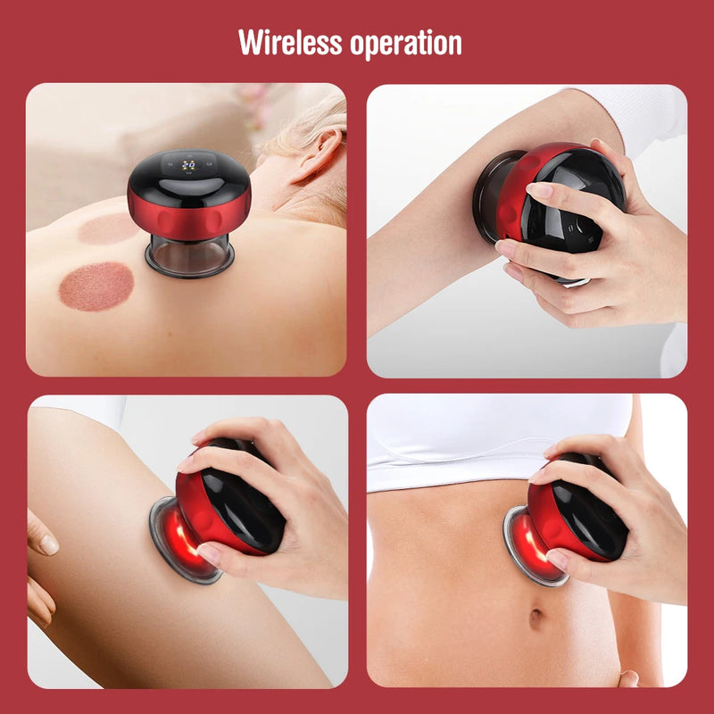 Smart Vacuum Cupper Body Massager