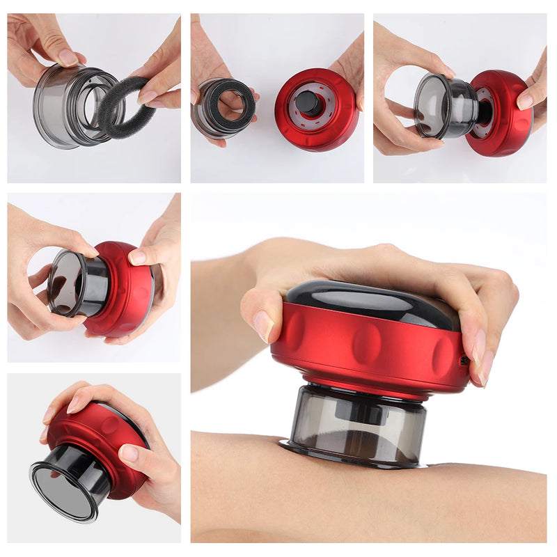 Smart Vacuum Cupper Body Massager