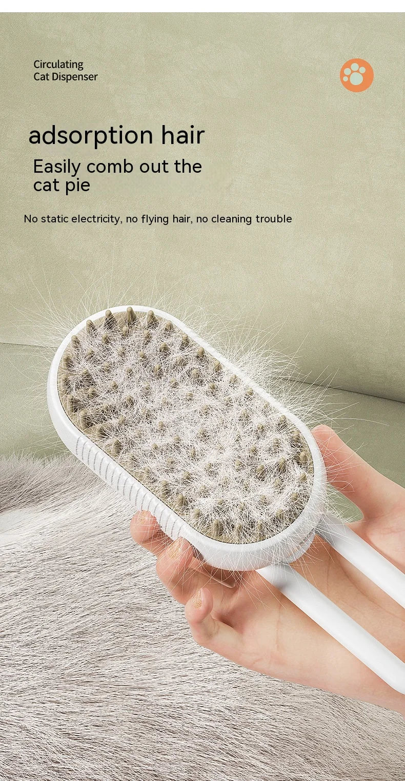 Pet Electric Spray Hair Removal Comb