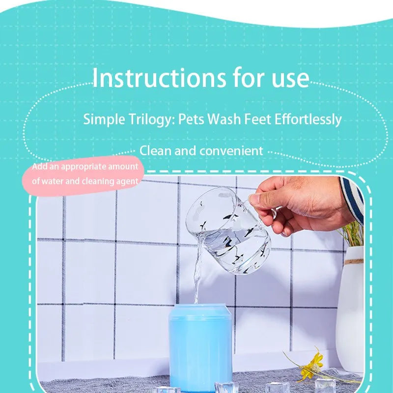 Pet Paw Cleaner for Cats and Dogs