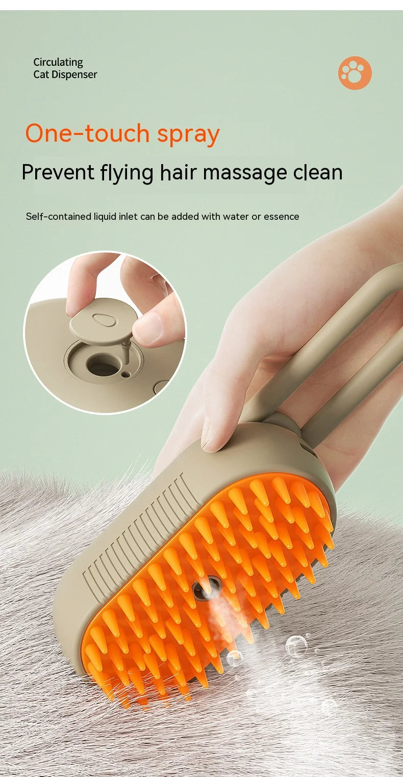 Pet Electric Spray Hair Removal Comb